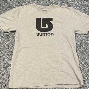 Burton Light Gray Logo T-Shirt